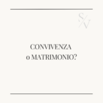 Convivenza o matrimonio?